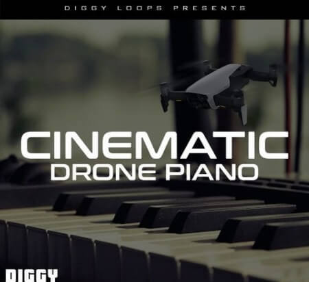 Diggy Loops Cinematic Drone Piano WAV